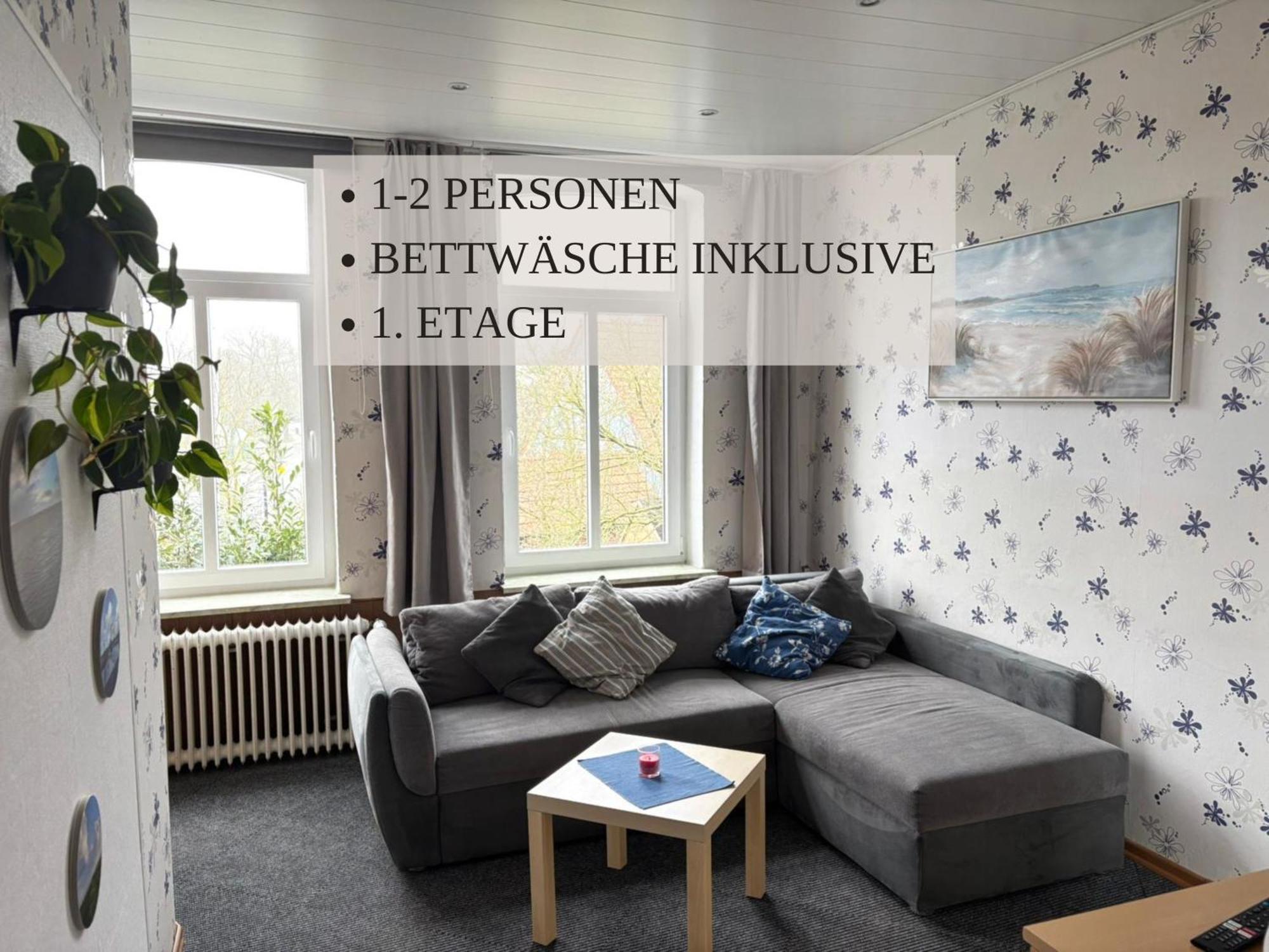 Haus Krabbe Apartments Mit Doppelbetten, Fuer 1-2 Personen, Hunde Kostenfrei Willkommen, Kostenfreier Parkplatz, Zwischen Bremerhaven Und Cuxhaven Gelegen Wremen Exteriér fotografie